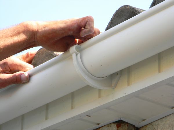 Plastic Gutter Repair in Lapeer