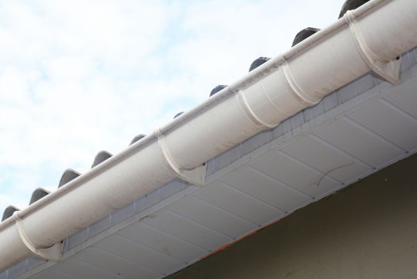 Plastic Gutter Installation in Lapeer